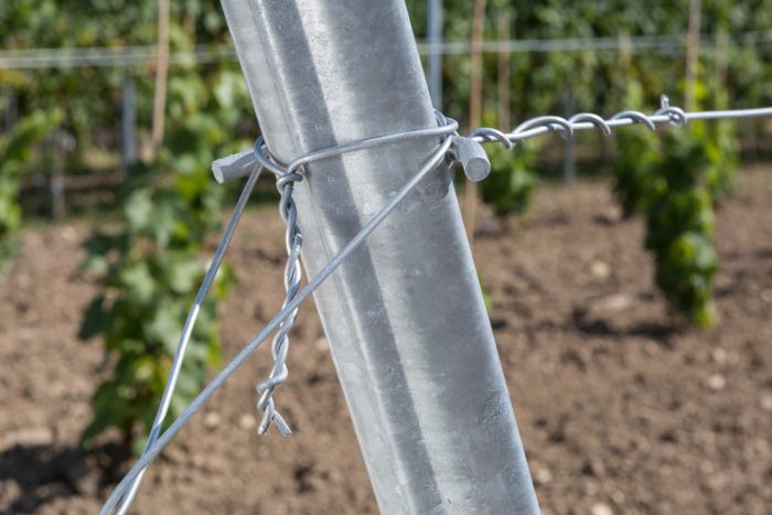 artos EP1-Endpfahl in der Anwendung